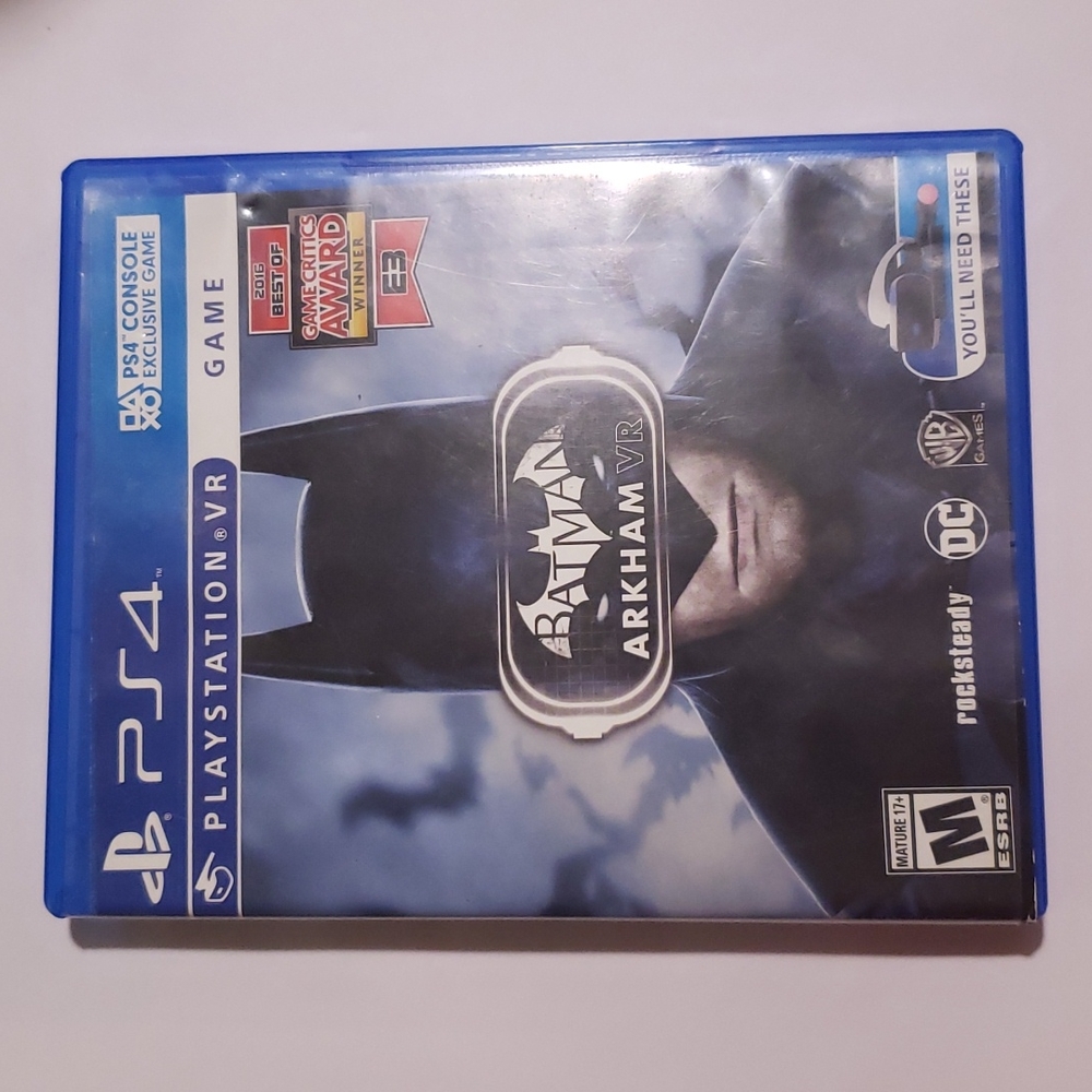 Batman Archam PS4 VR game